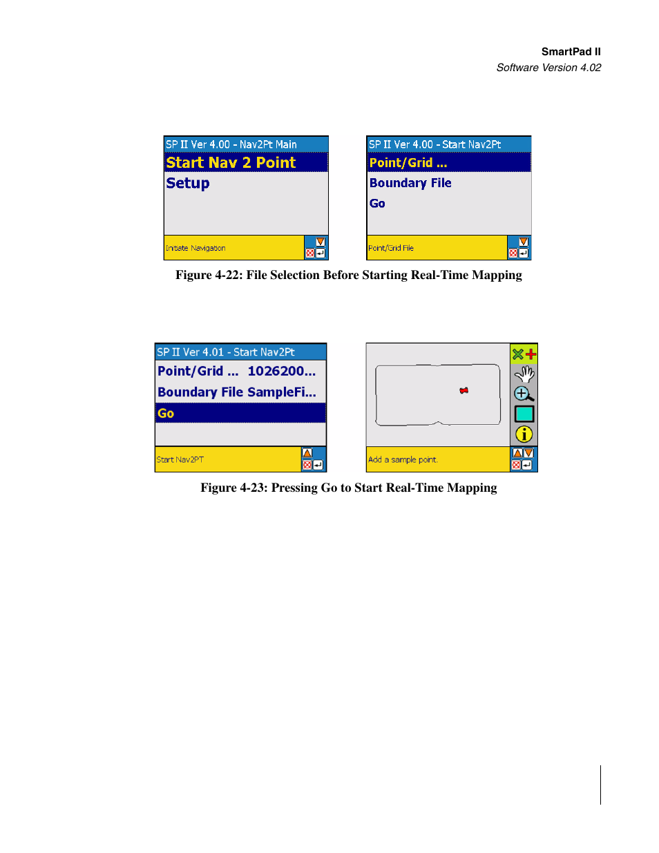 Figure 4 -22, Ing figure 4 -22, Figure 4 -23 | TeeJet GuideLine SmartPad II User Manual | Page 153 / 198