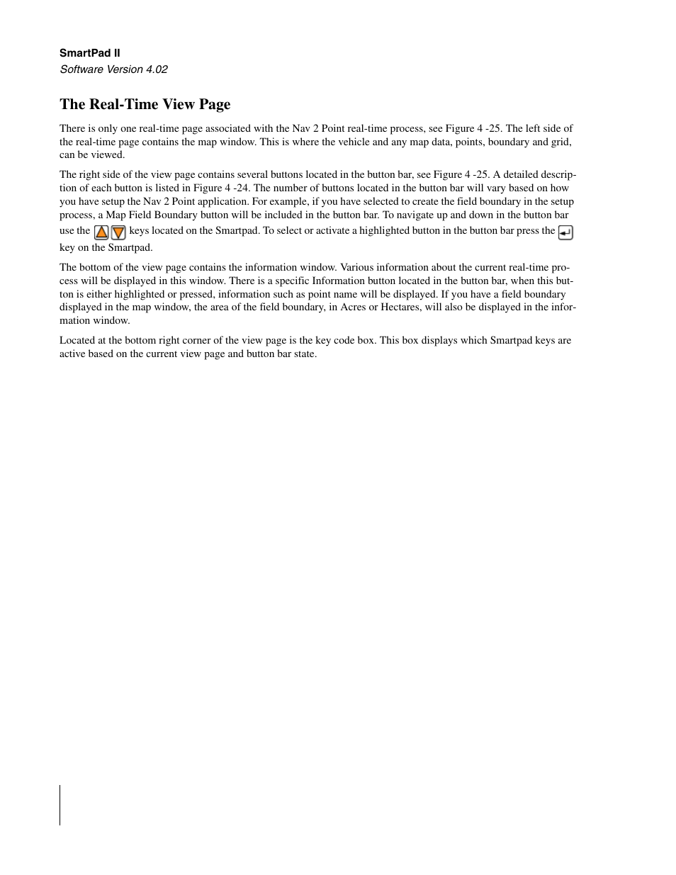 The real-time view page | TeeJet GuideLine SmartPad II User Manual | Page 154 / 198