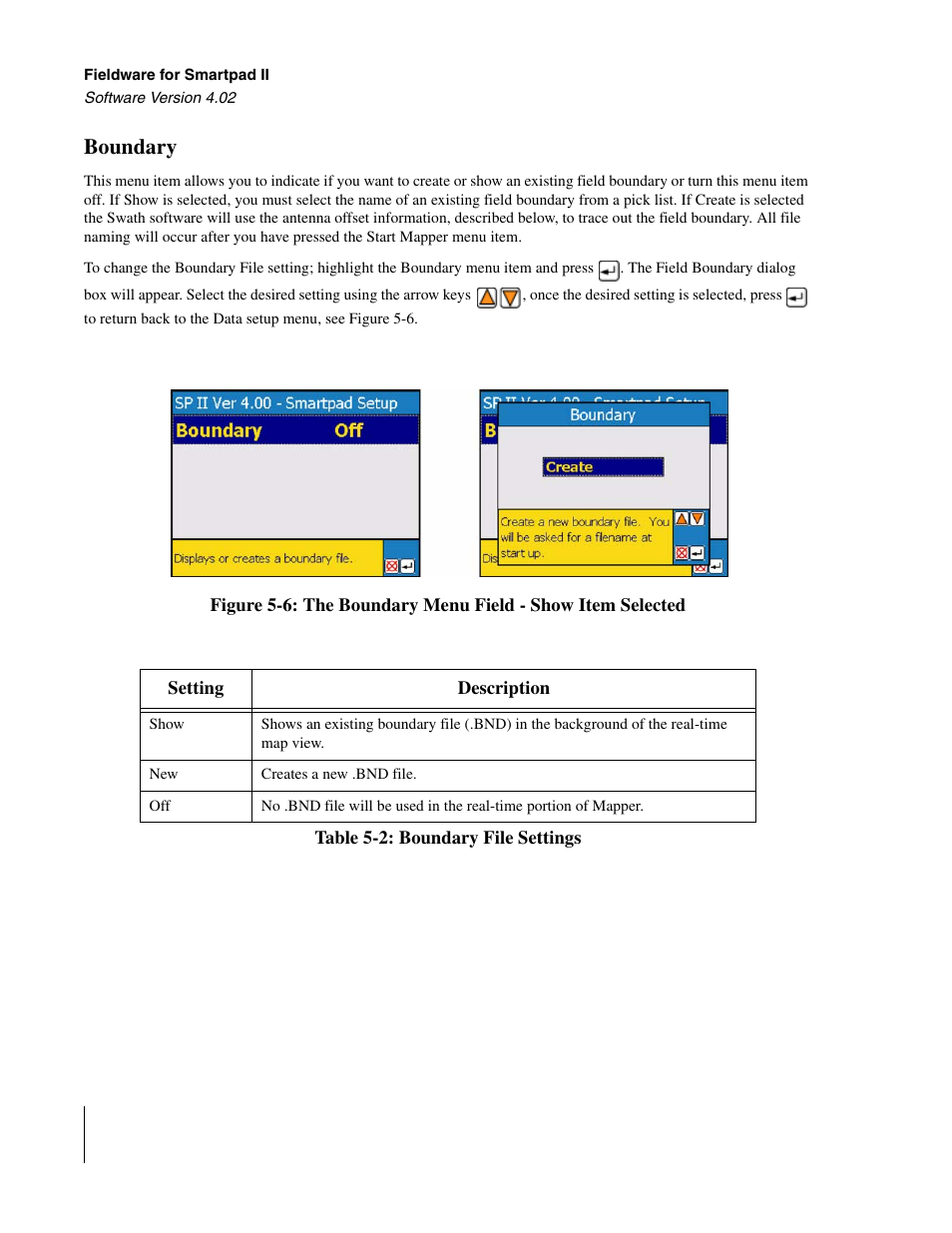 Boundary | TeeJet GuideLine SmartPad II User Manual | Page 178 / 198
