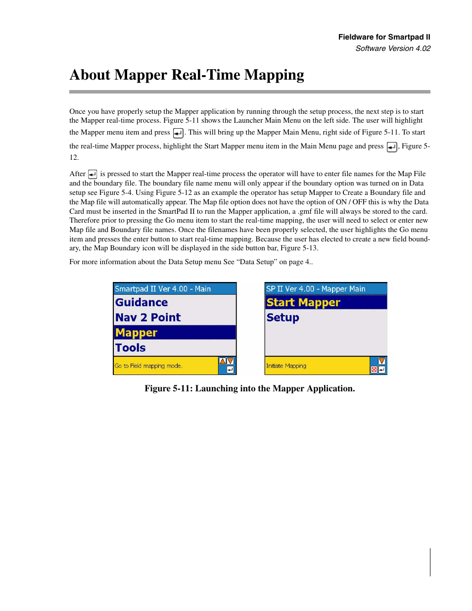 About mapper real-time mapping | TeeJet GuideLine SmartPad II User Manual | Page 183 / 198