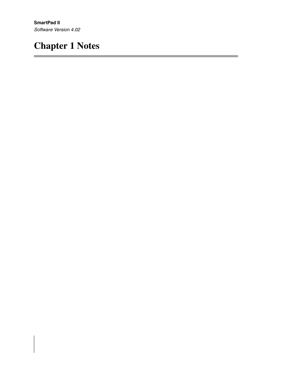 Chapter 1 notes | TeeJet GuideLine SmartPad II User Manual | Page 22 / 198