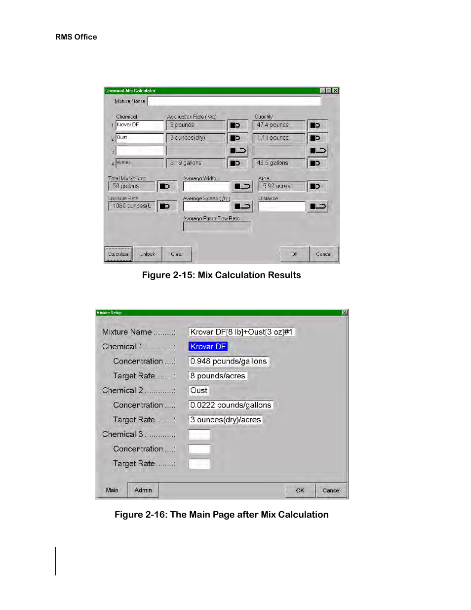 TeeJet RMS Office User Manual | Page 36 / 120