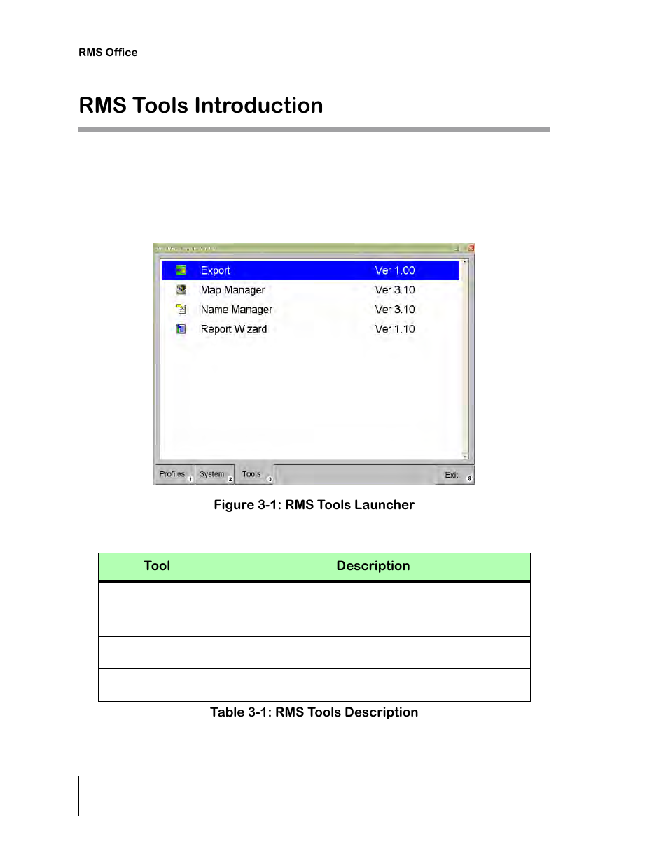 Rms tools introduction | TeeJet RMS Office User Manual | Page 50 / 120