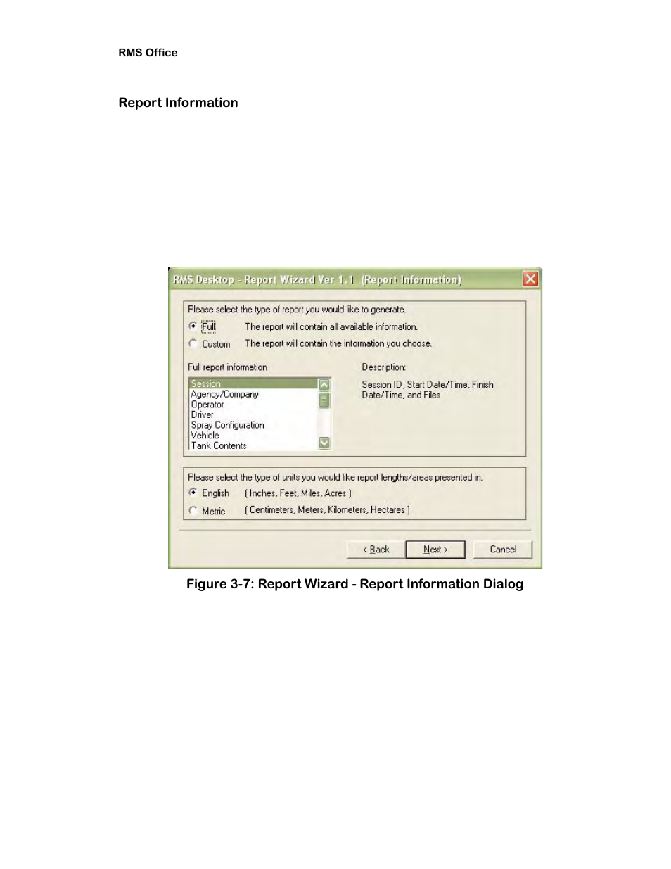 TeeJet RMS Office User Manual | Page 57 / 120