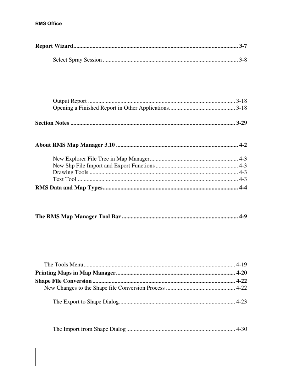 TeeJet RMS Office User Manual | Page 6 / 120