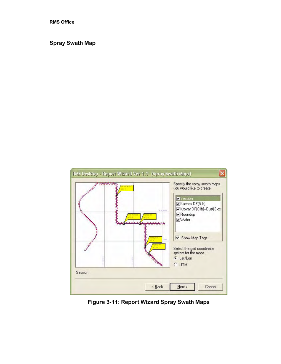 TeeJet RMS Office User Manual | Page 61 / 120