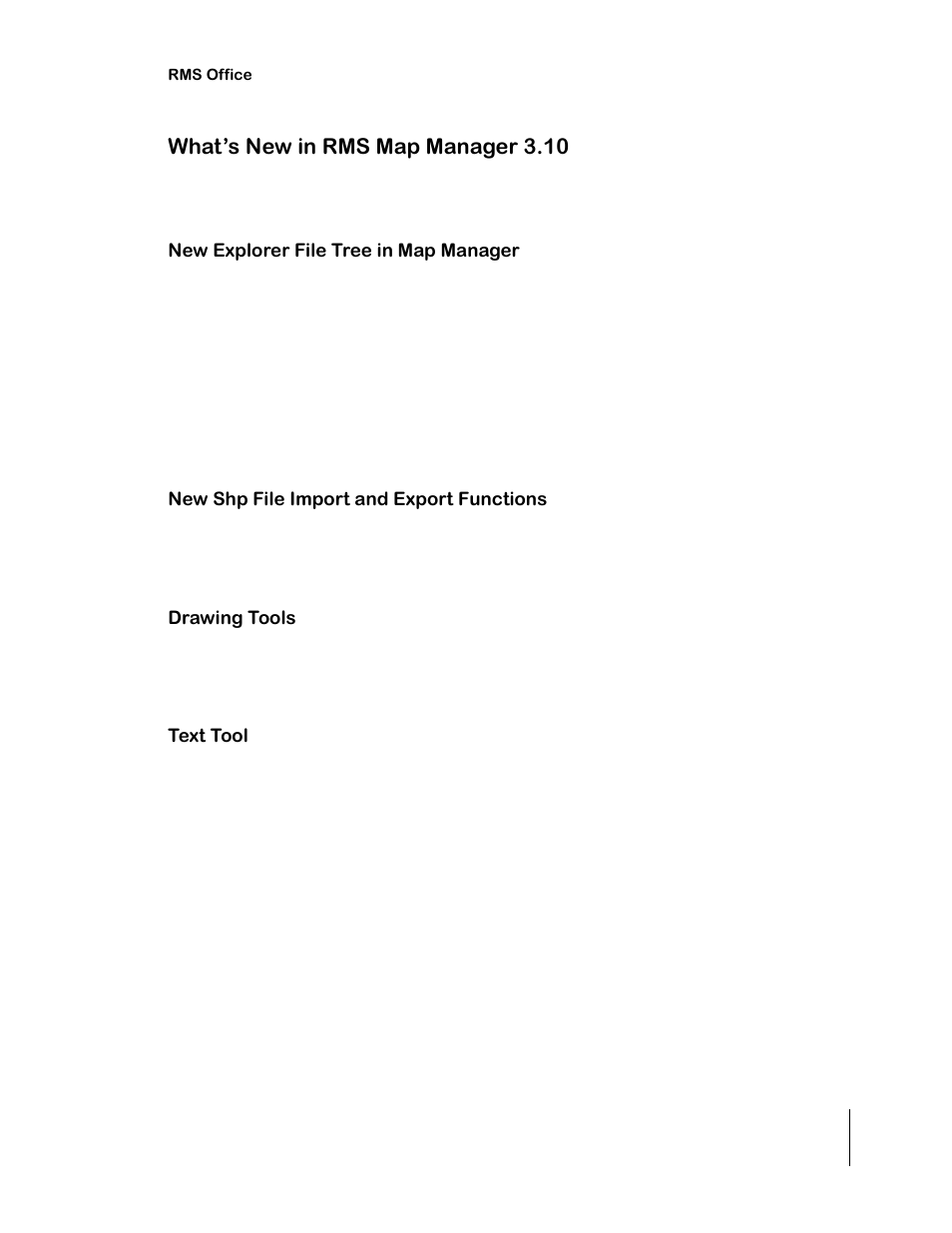 What’s new in rms map manager 3.10 | TeeJet RMS Office User Manual | Page 81 / 120