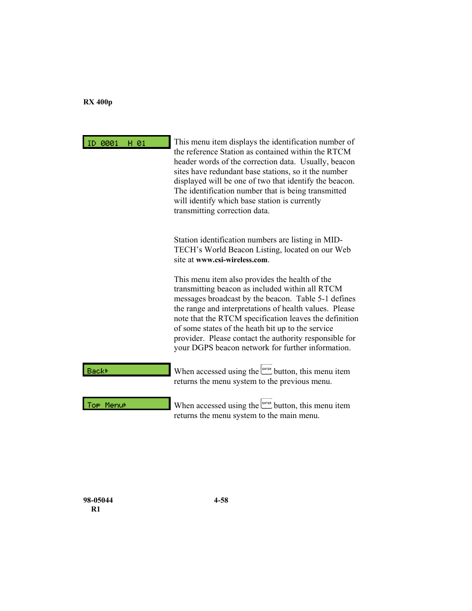 TeeJet RX 400p User Manual | Page 100 / 151