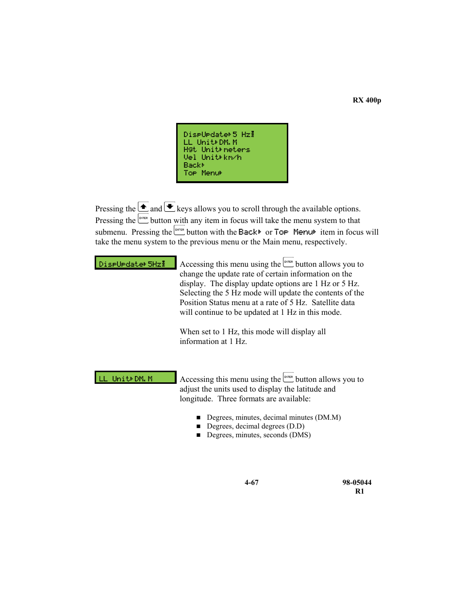 TeeJet RX 400p User Manual | Page 109 / 151