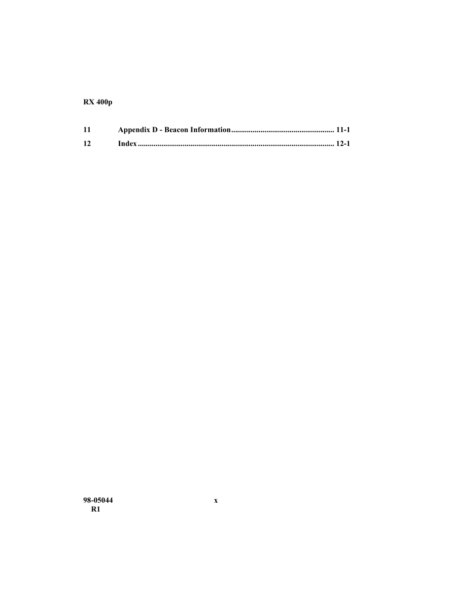TeeJet RX 400p User Manual | Page 12 / 151