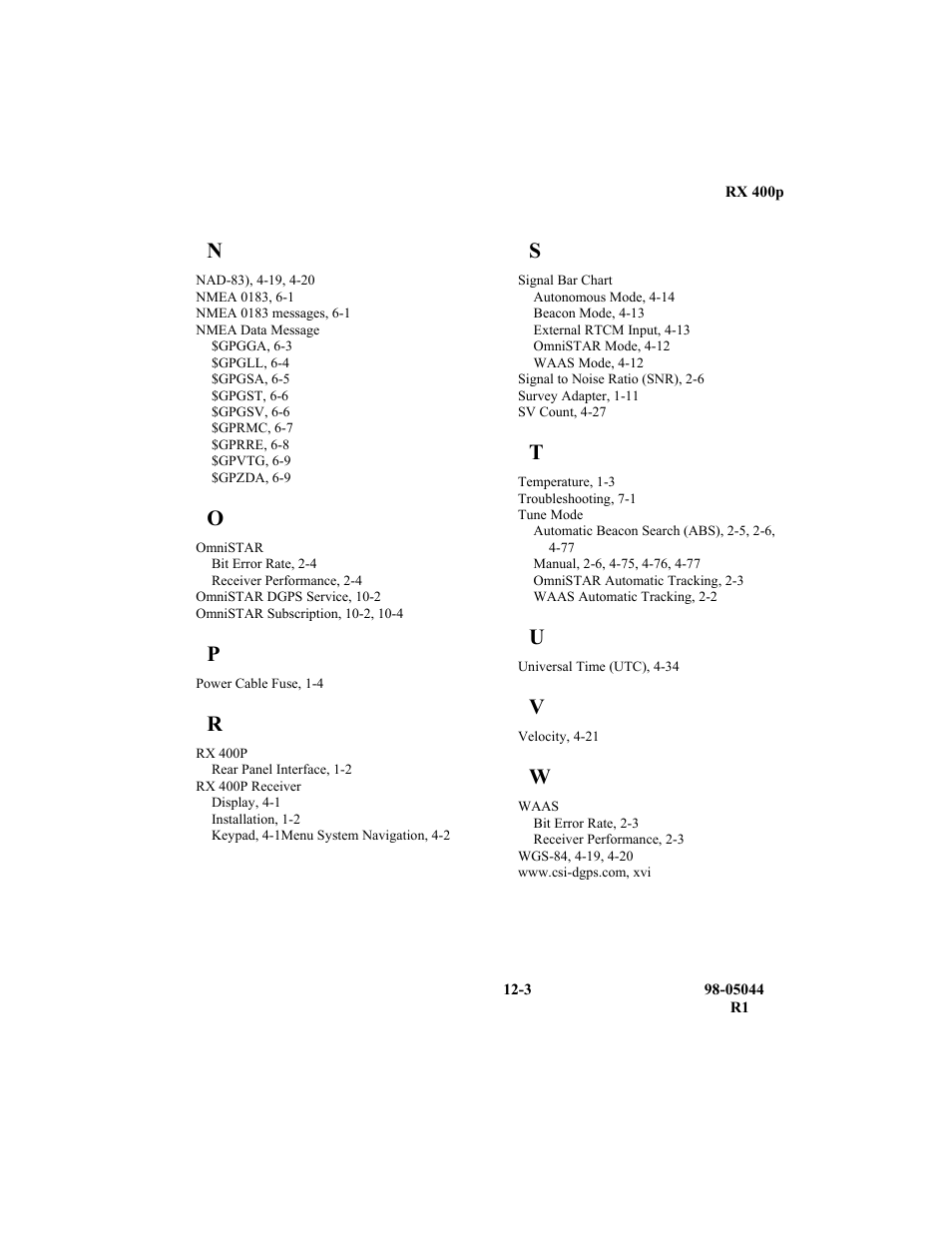 TeeJet RX 400p User Manual | Page 151 / 151