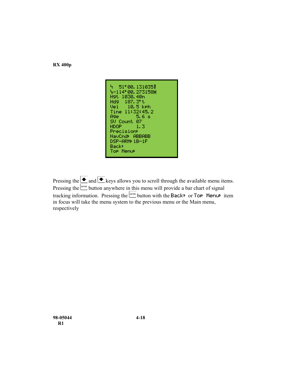 TeeJet RX 400p User Manual | Page 60 / 151