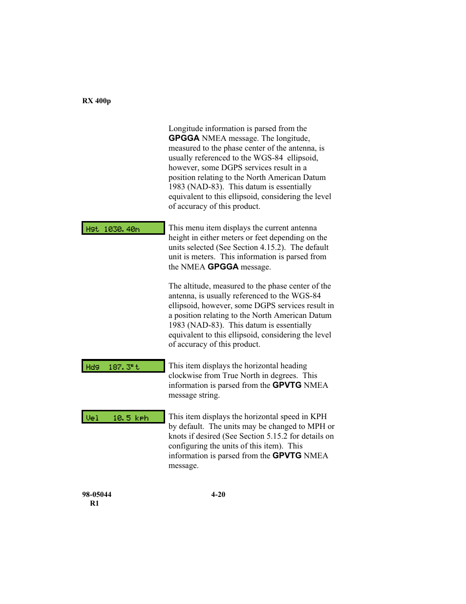 TeeJet RX 400p User Manual | Page 62 / 151