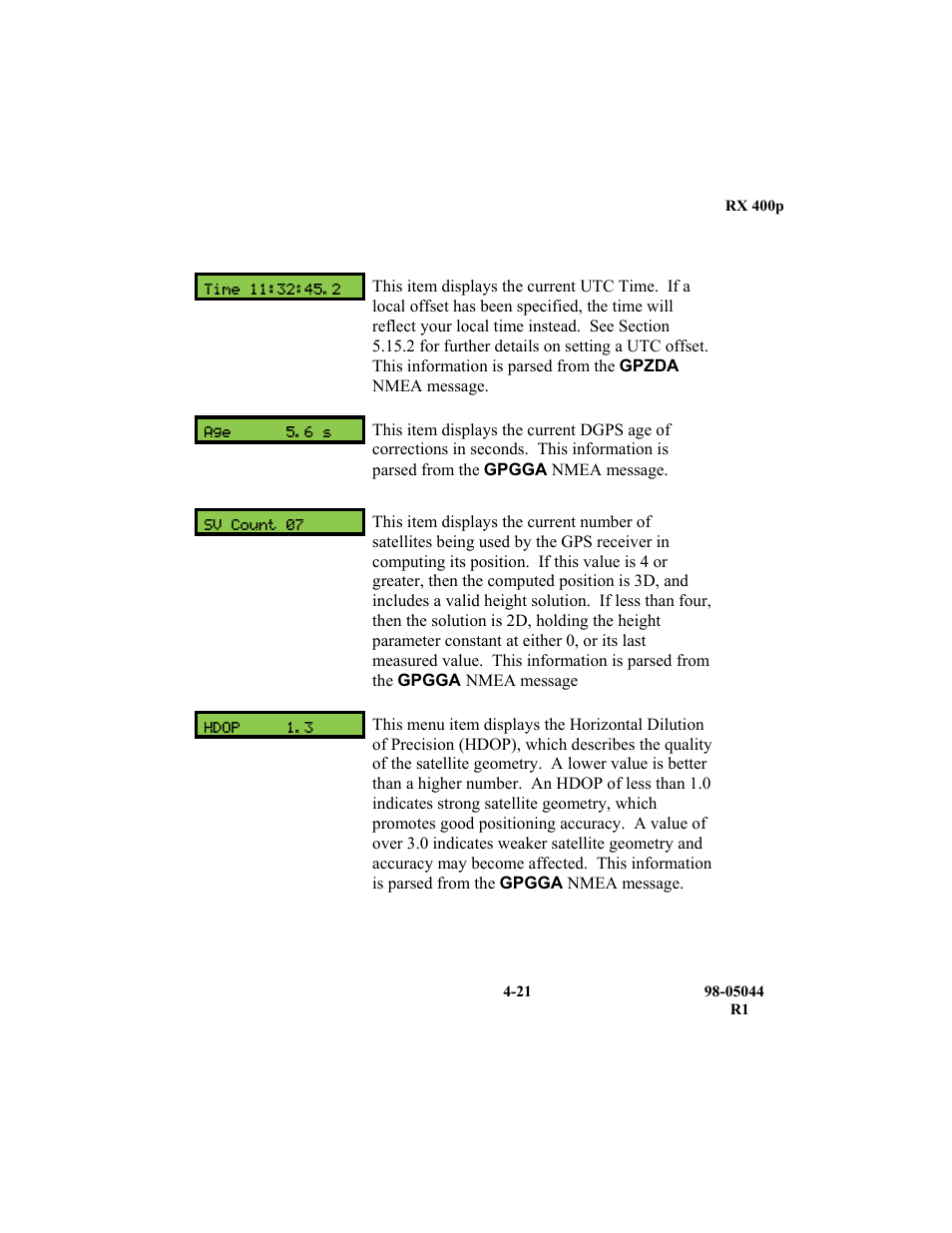 TeeJet RX 400p User Manual | Page 63 / 151