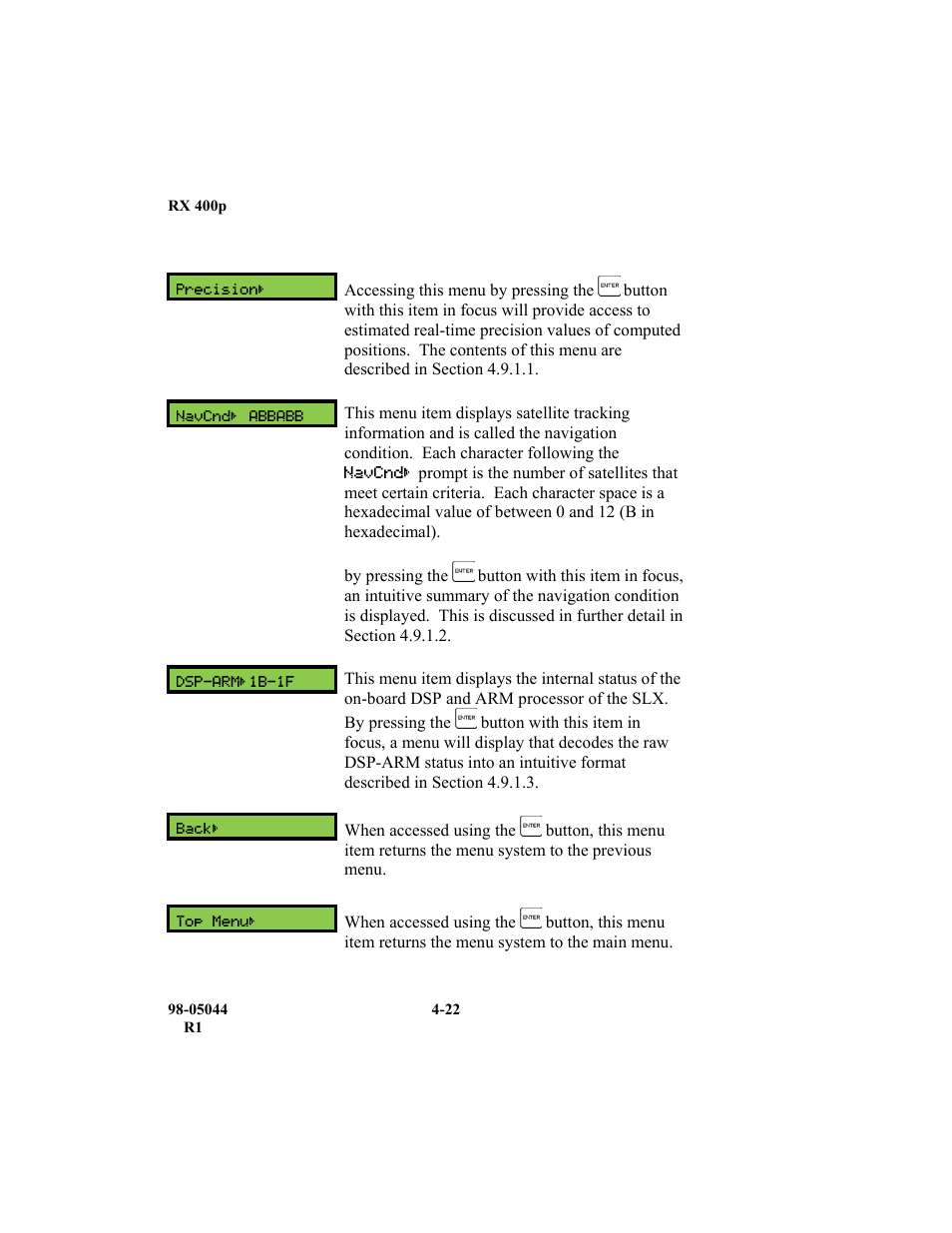 TeeJet RX 400p User Manual | Page 64 / 151