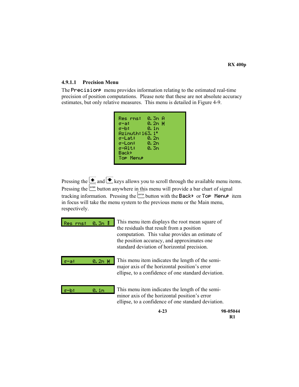 TeeJet RX 400p User Manual | Page 65 / 151