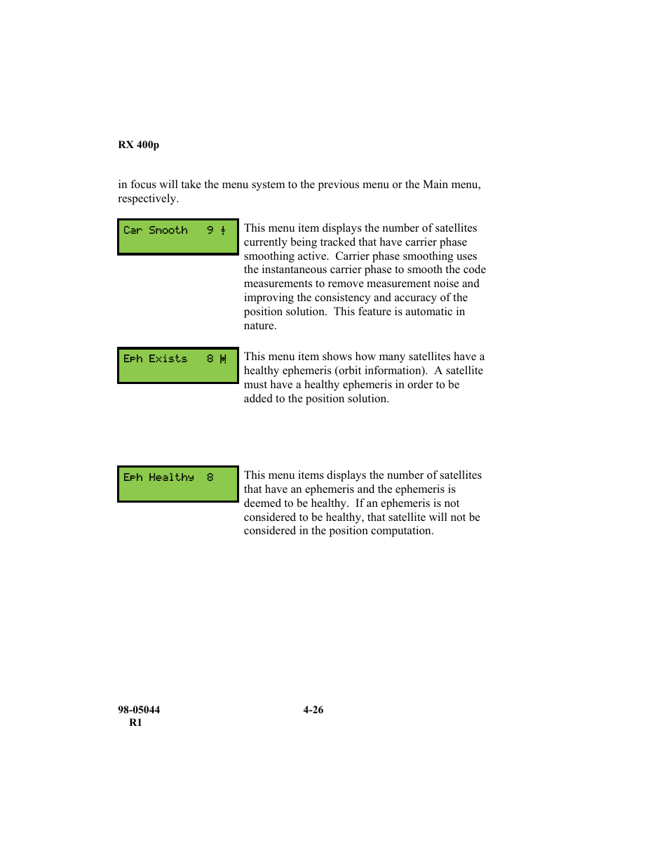 TeeJet RX 400p User Manual | Page 68 / 151