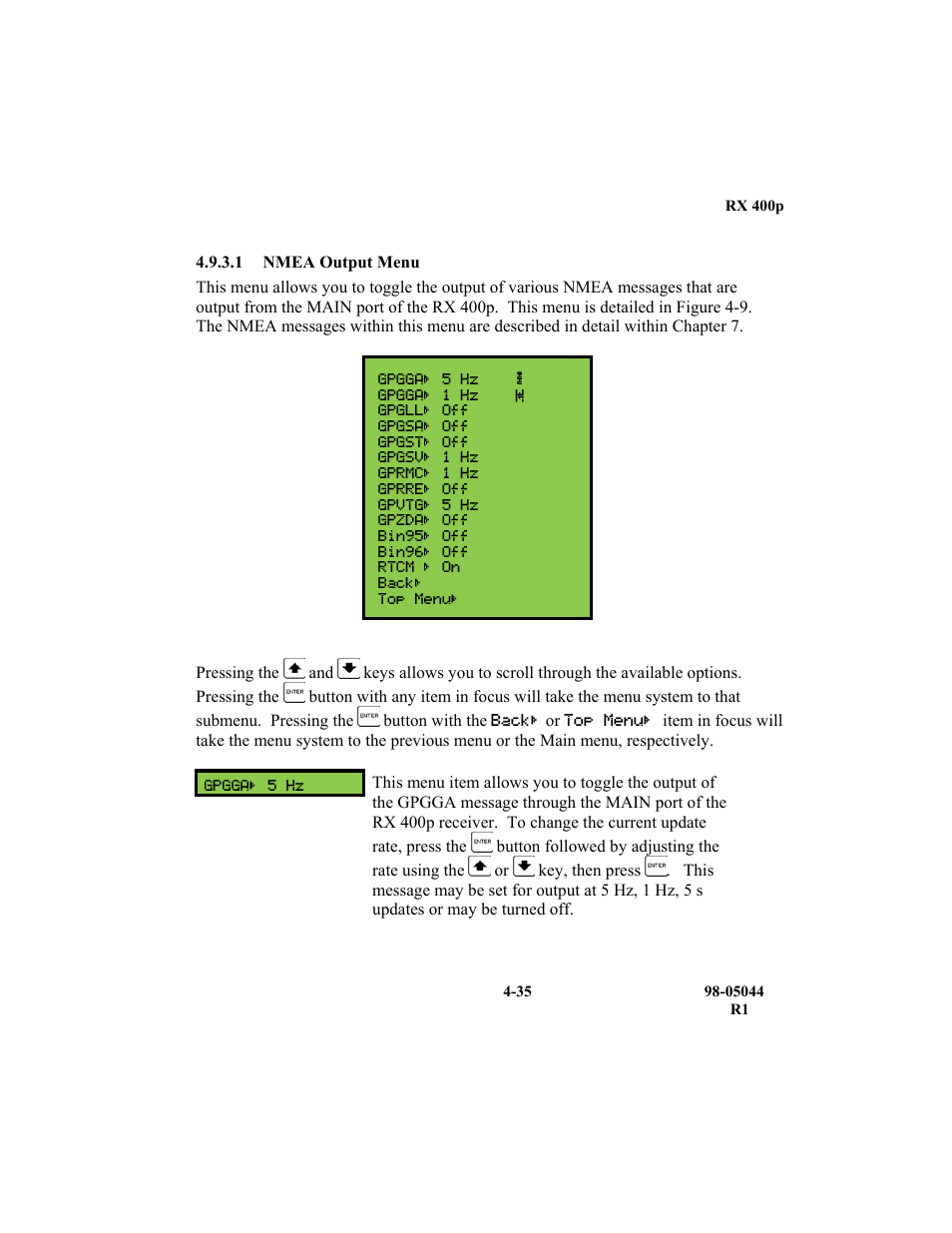 TeeJet RX 400p User Manual | Page 77 / 151