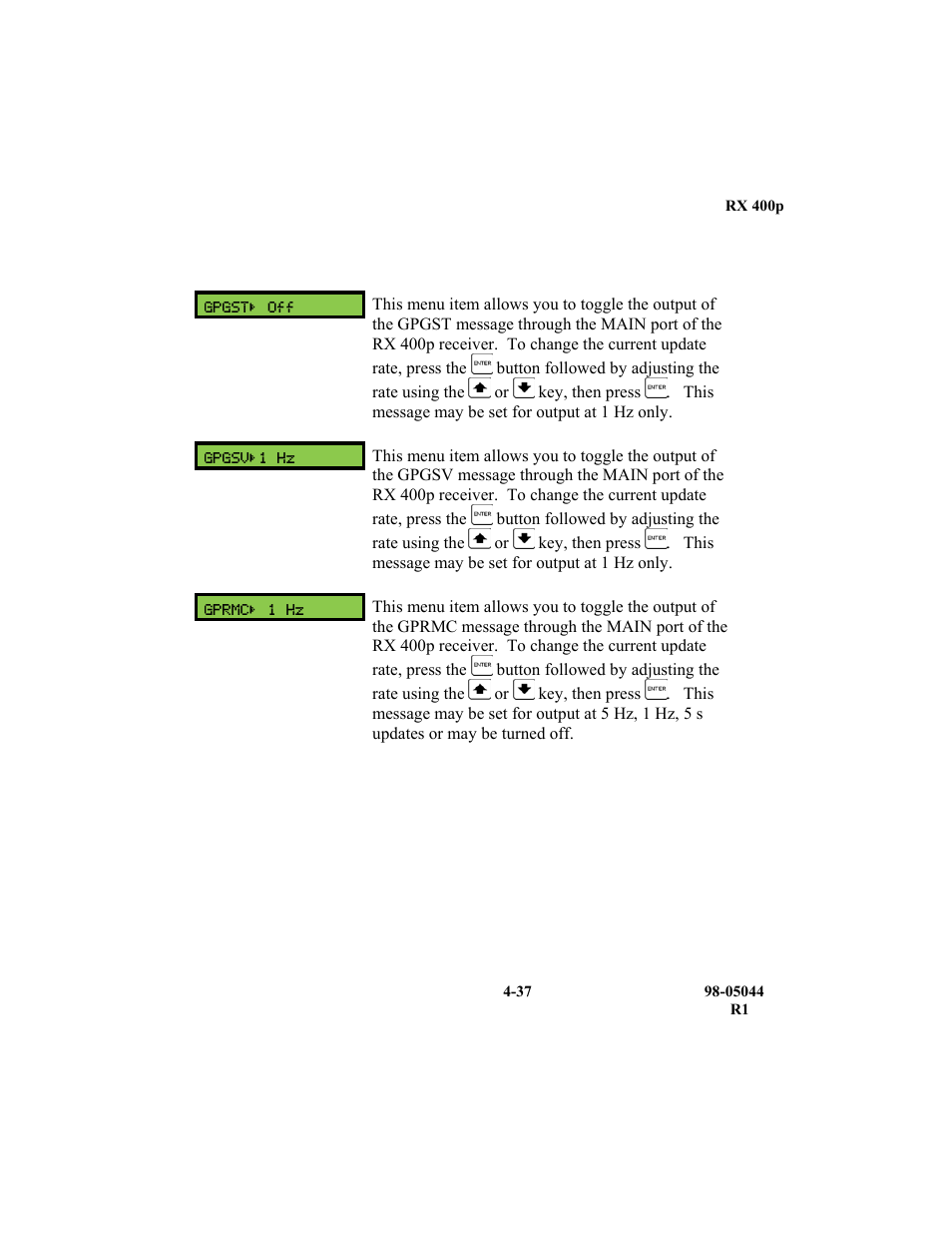 TeeJet RX 400p User Manual | Page 79 / 151