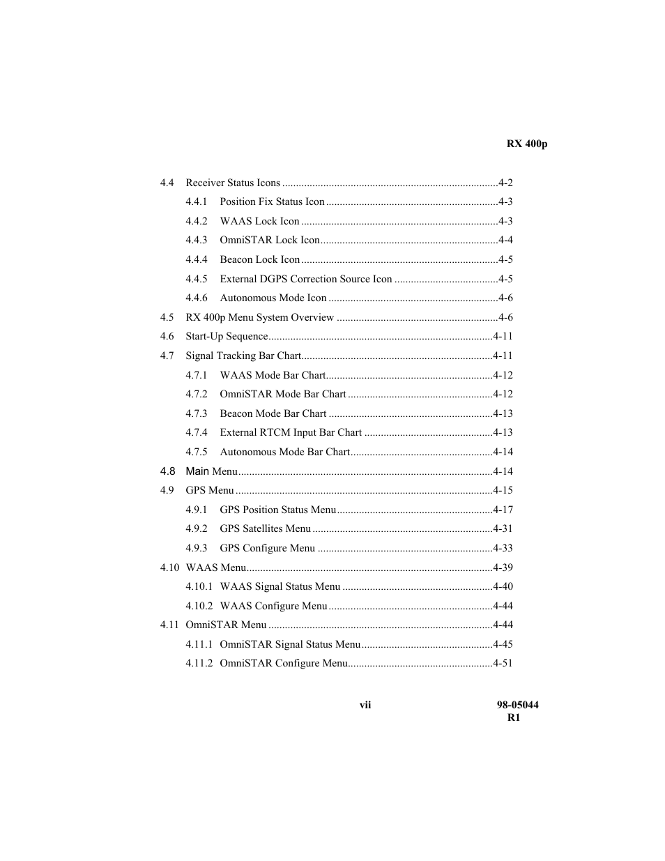 TeeJet RX 400p User Manual | Page 9 / 151