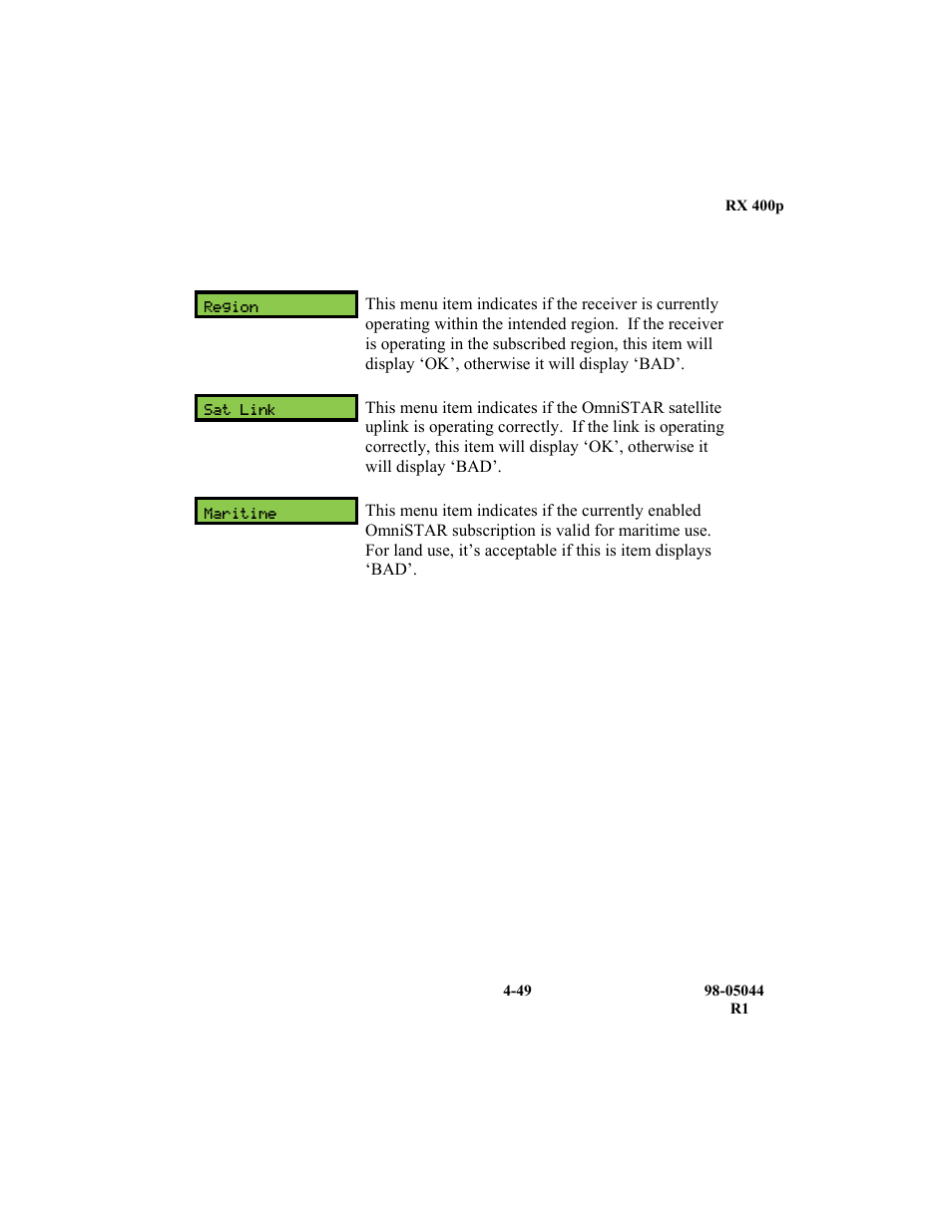 TeeJet RX 400p User Manual | Page 91 / 151