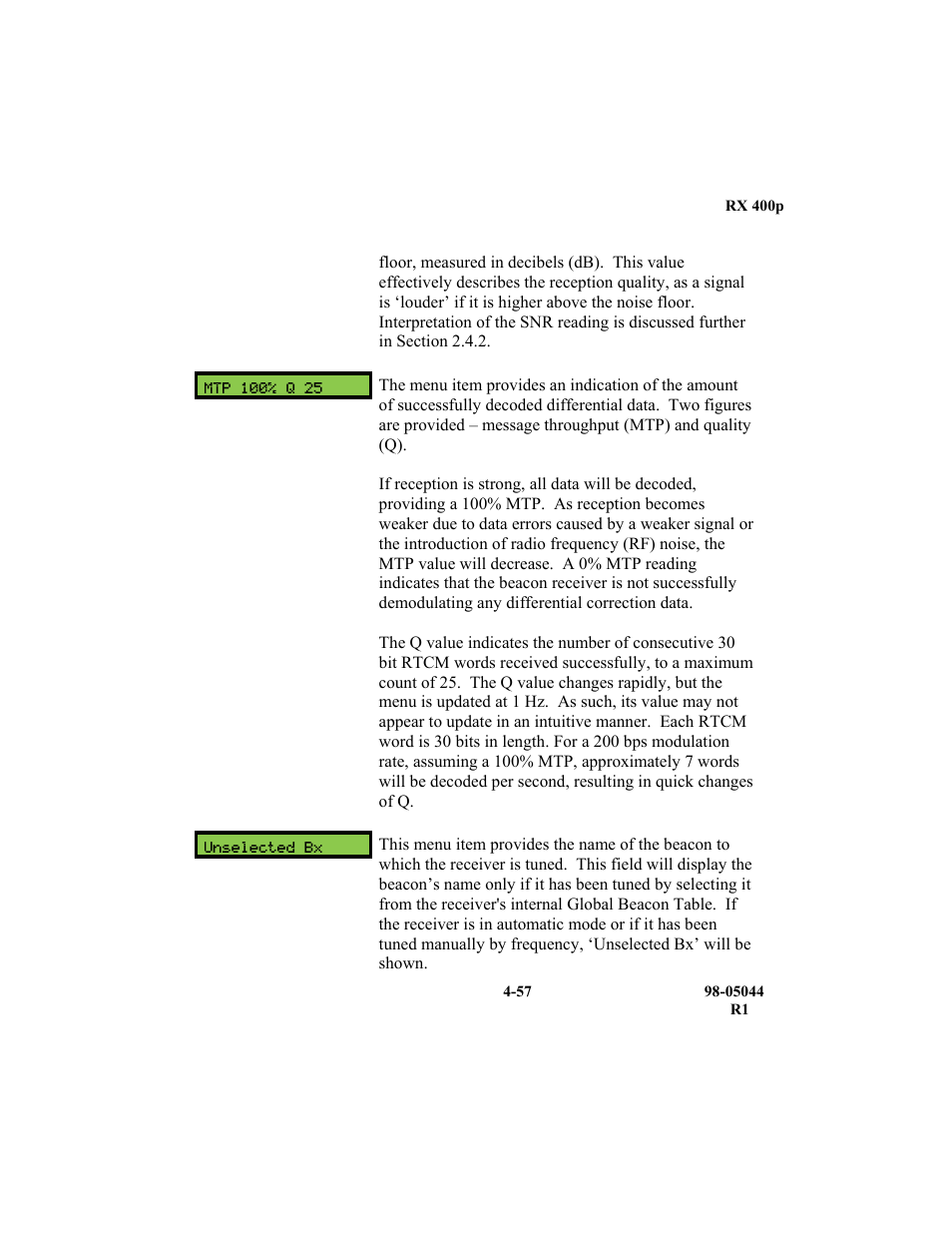 TeeJet RX 400p User Manual | Page 99 / 151