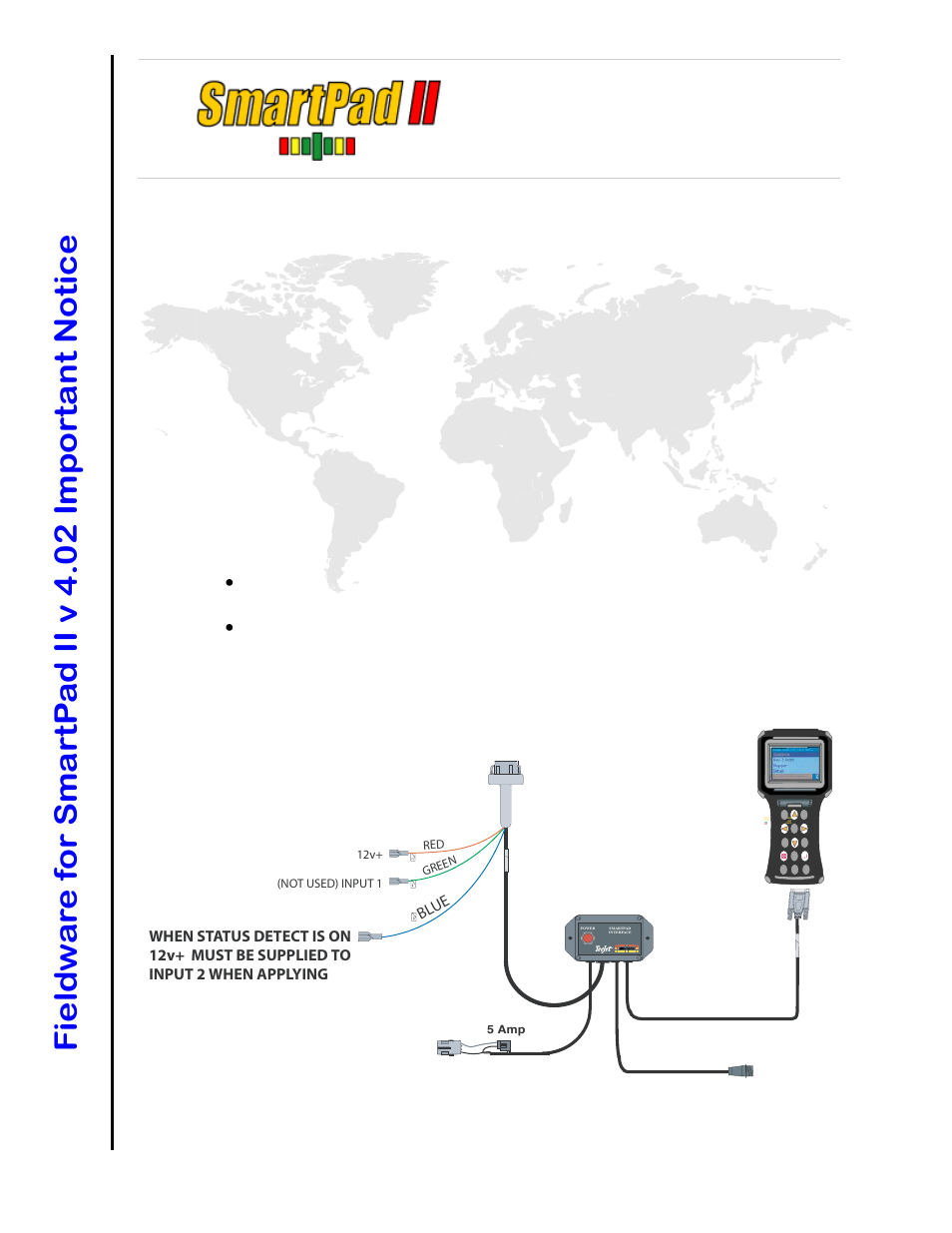 TeeJet SmartPad II Status Detect Guide User Manual | 2 pages