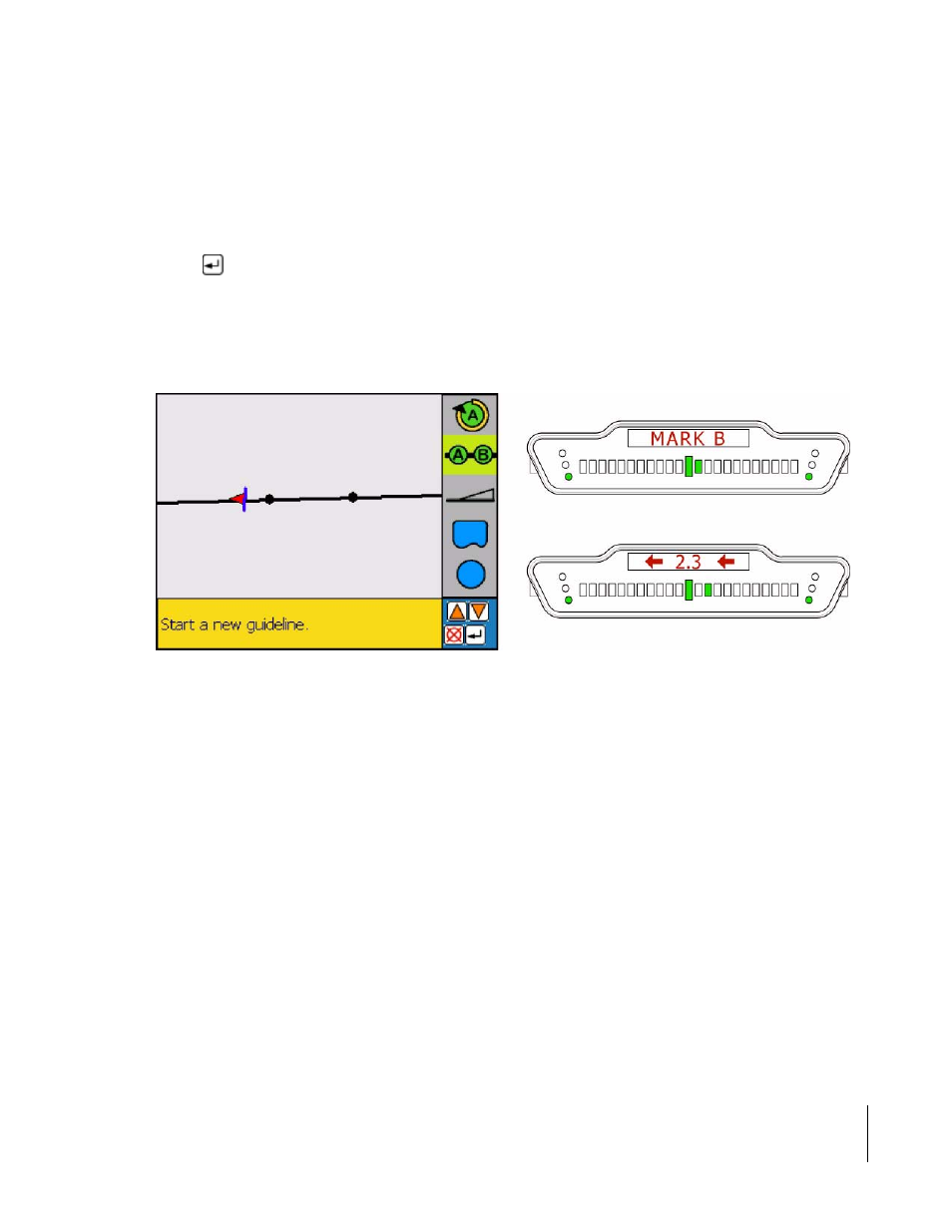 Mark point b | TeeJet SmartPad II User Guide User Manual | Page 101 / 204