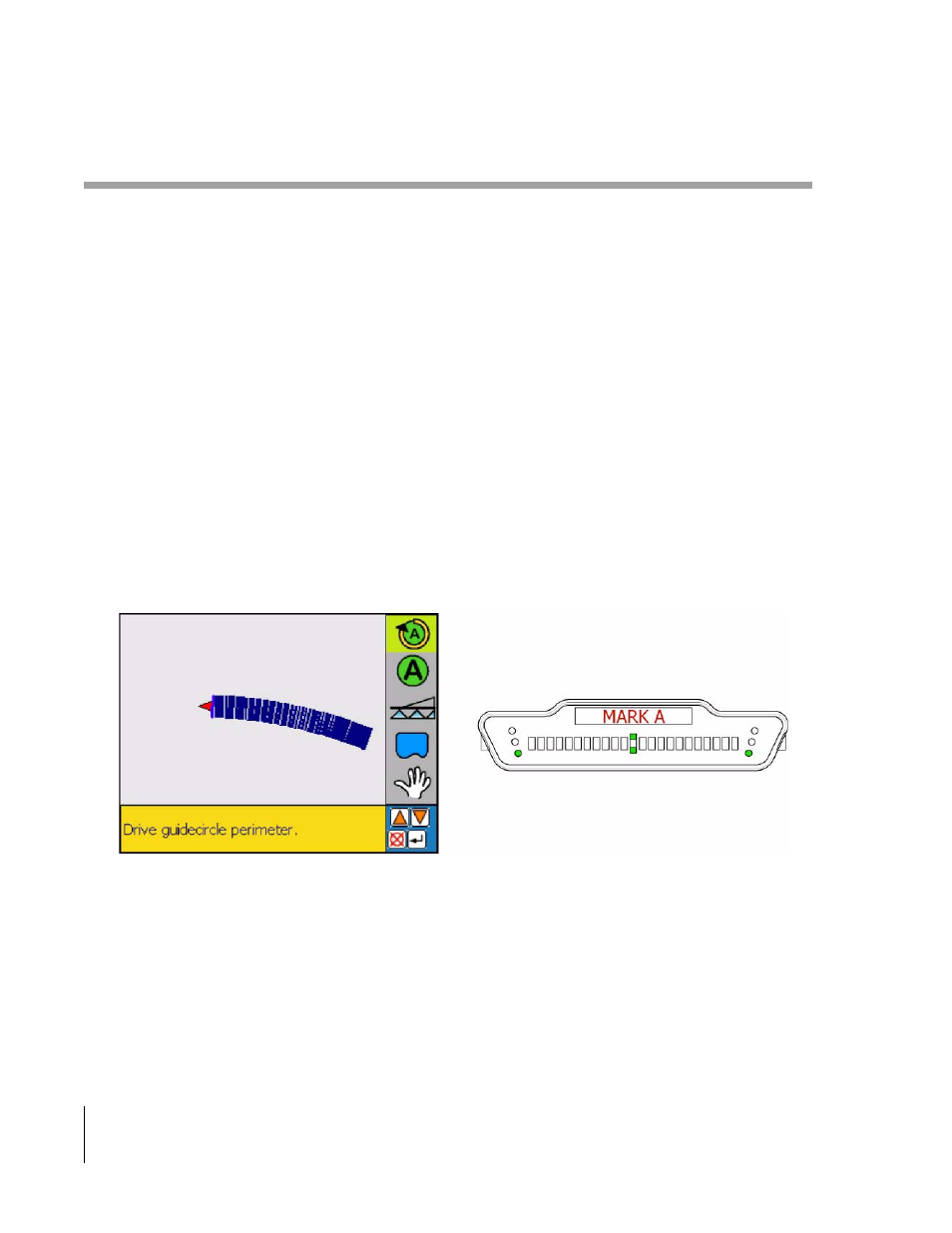 The circle pivot guidance mode, Marking point a | TeeJet SmartPad II User Guide User Manual | Page 110 / 204