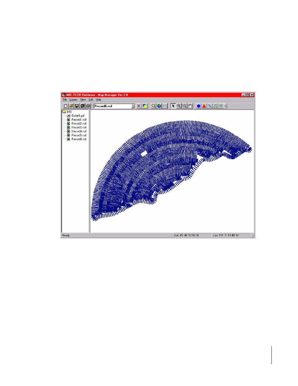 Viewing data in fieldware map manager | TeeJet SmartPad II User Guide User Manual | Page 115 / 204