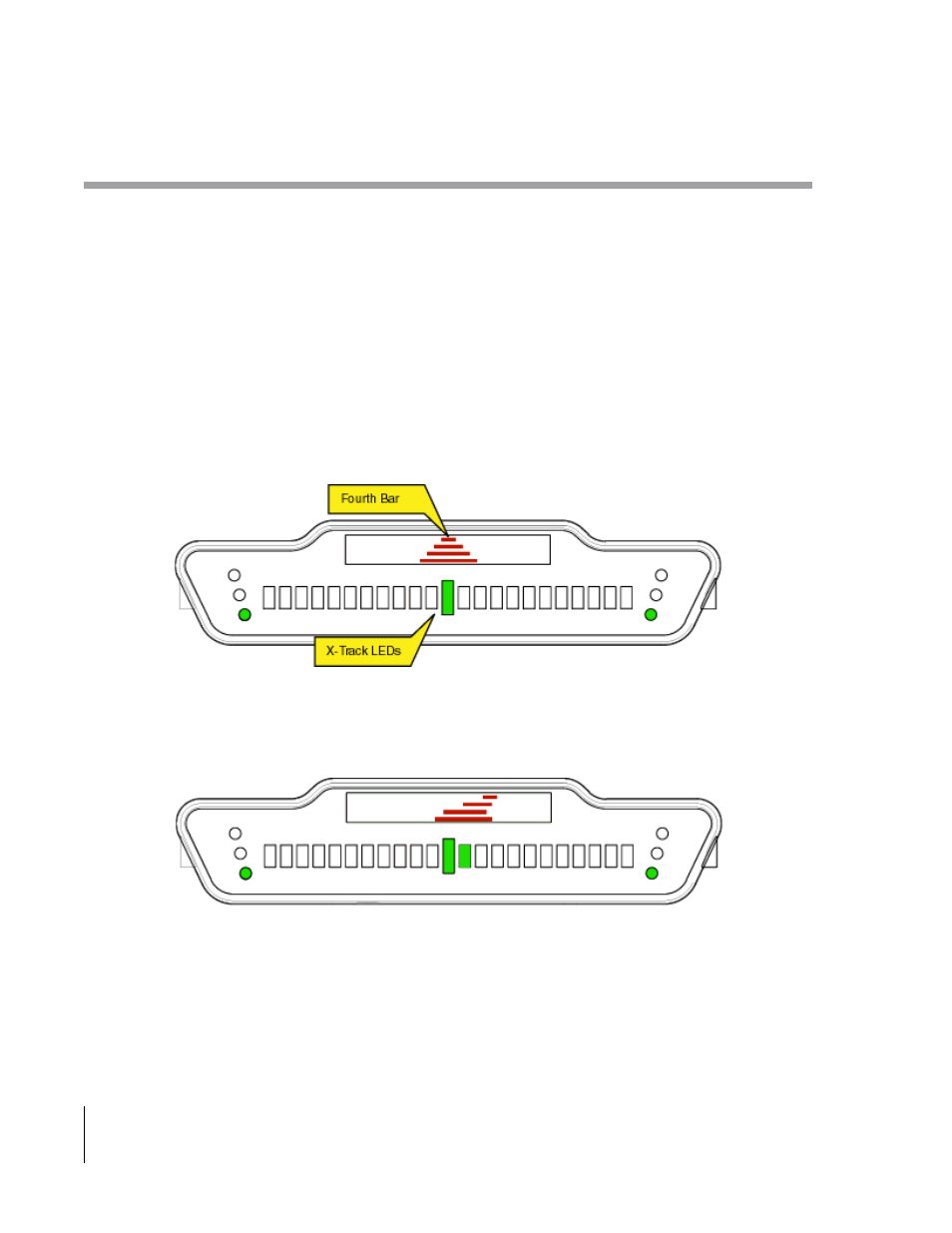Lightbar curved guidance graphics, A note on driving curved guidance | TeeJet SmartPad II User Guide User Manual | Page 116 / 204