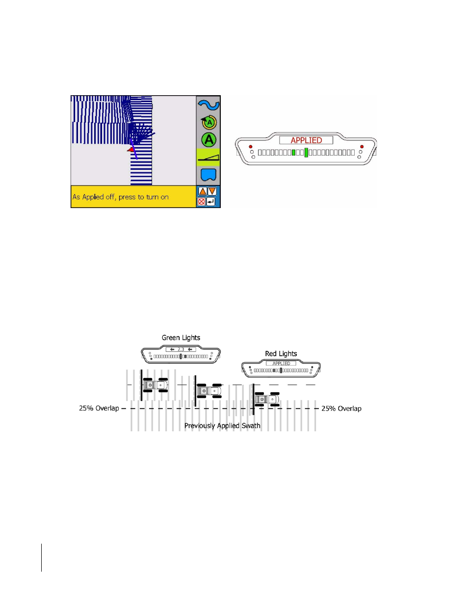 Detecting neighboring swath | TeeJet SmartPad II User Guide User Manual | Page 118 / 204