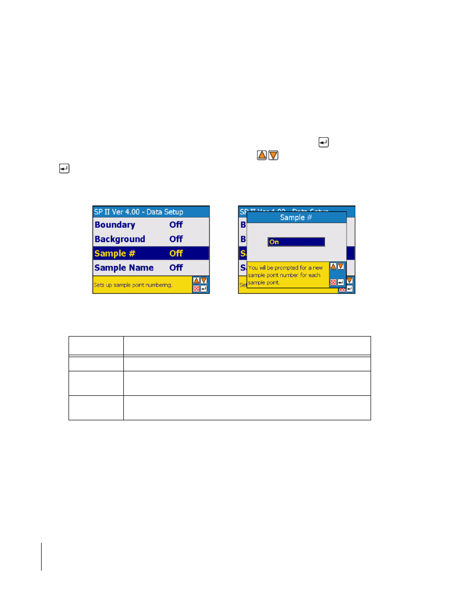 Sample number | TeeJet SmartPad II User Guide User Manual | Page 156 / 204