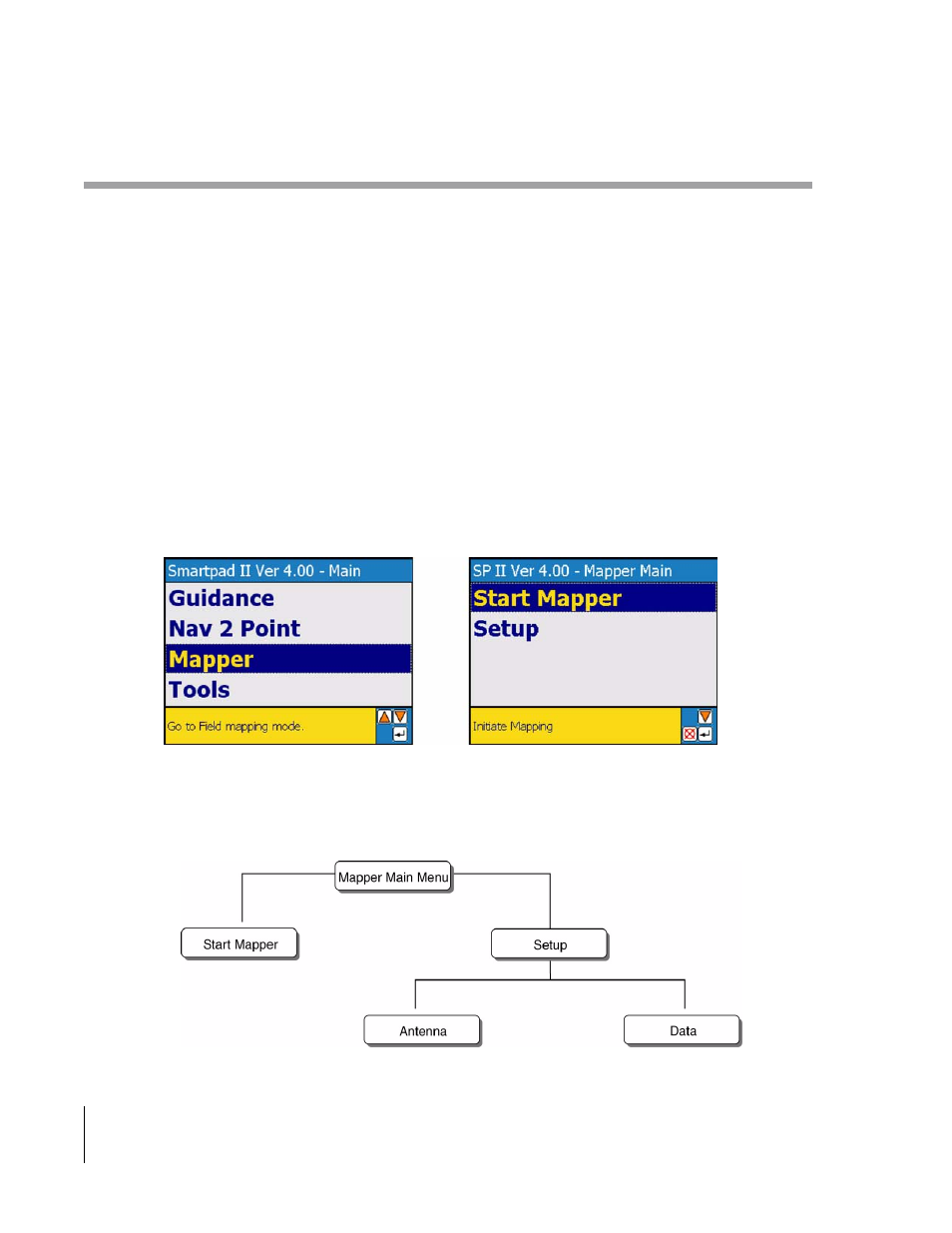 About the mapper application, Getting to the mapper application | TeeJet SmartPad II User Guide User Manual | Page 180 / 204