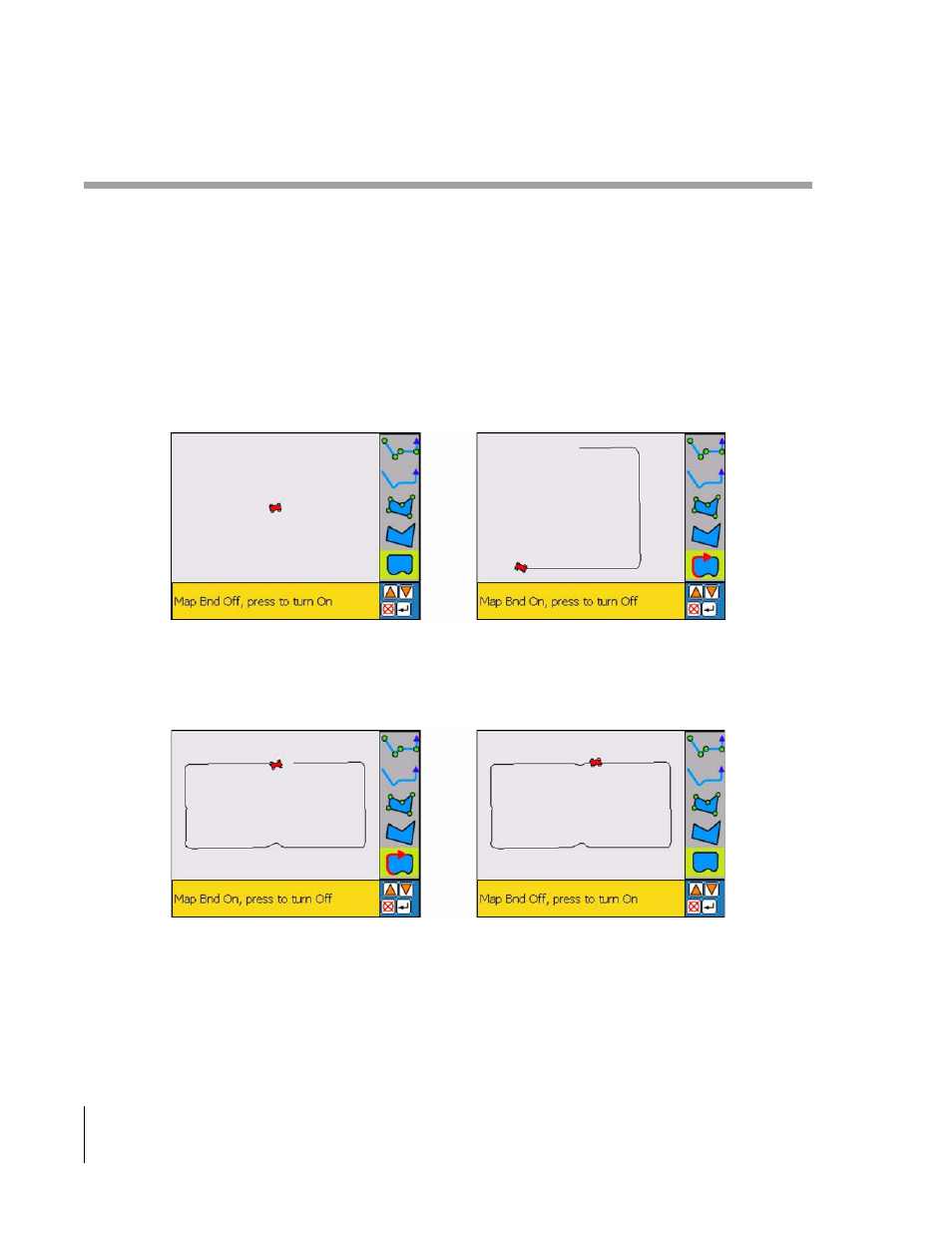 Creating a field boundary | TeeJet SmartPad II User Guide User Manual | Page 194 / 204