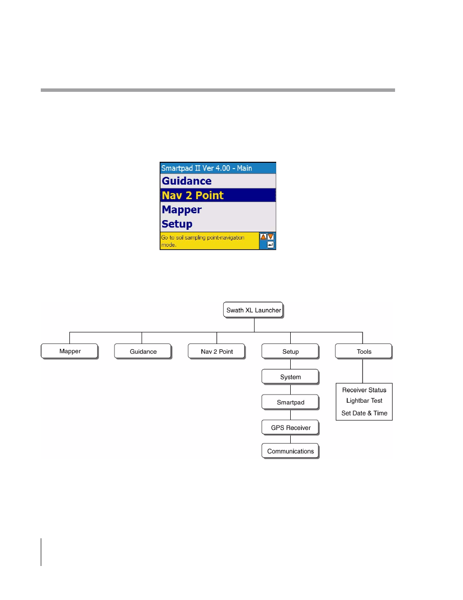 Smartpad ii main launcher | TeeJet SmartPad II User Guide User Manual | Page 30 / 204
