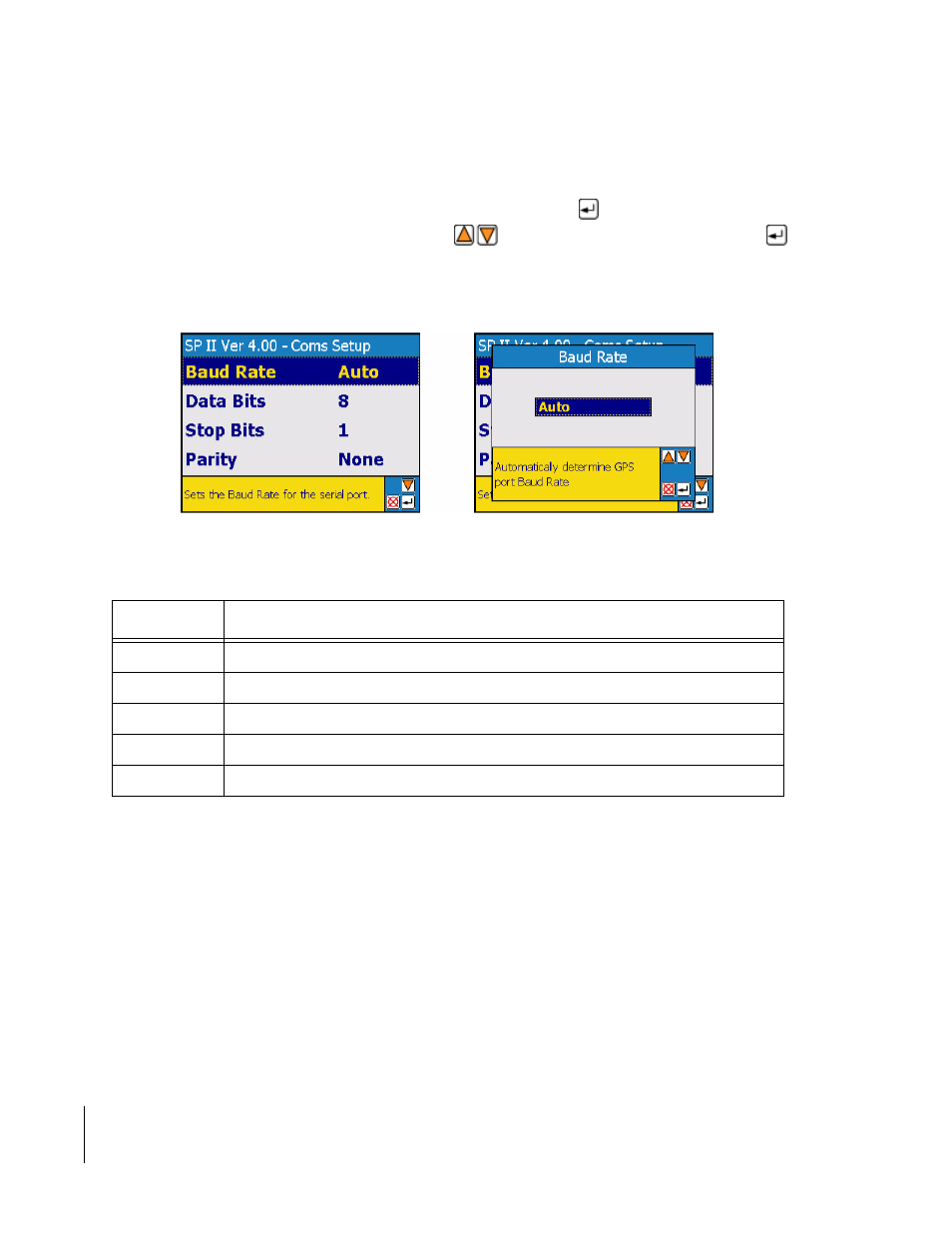 Port baud rate | TeeJet SmartPad II User Guide User Manual | Page 34 / 204