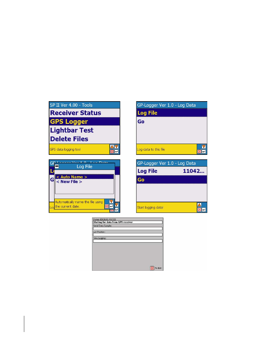 Gps logger | TeeJet SmartPad II User Guide User Manual | Page 48 / 204