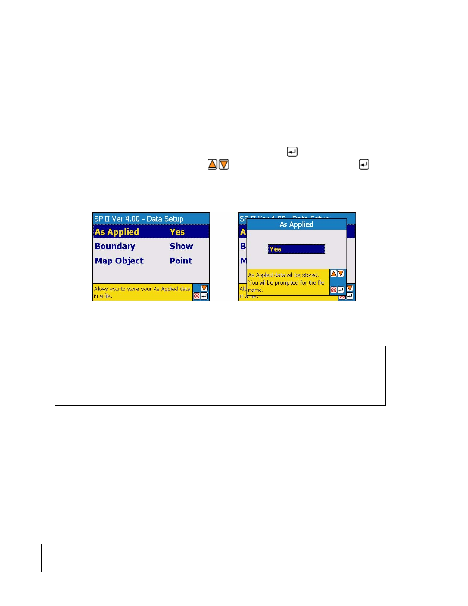 As applied | TeeJet SmartPad II User Guide User Manual | Page 70 / 204