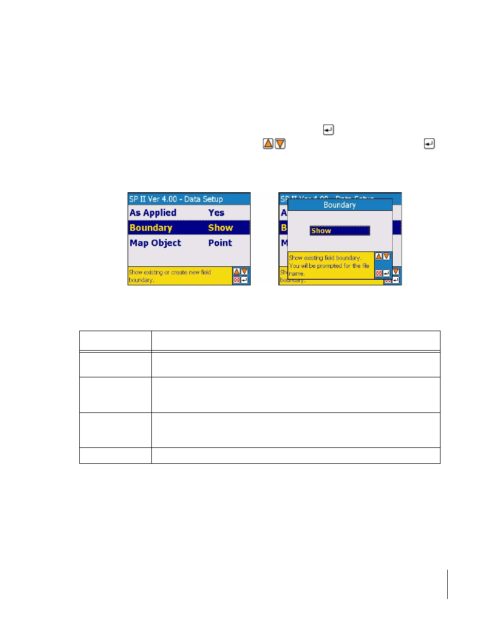 Boundary | TeeJet SmartPad II User Guide User Manual | Page 71 / 204