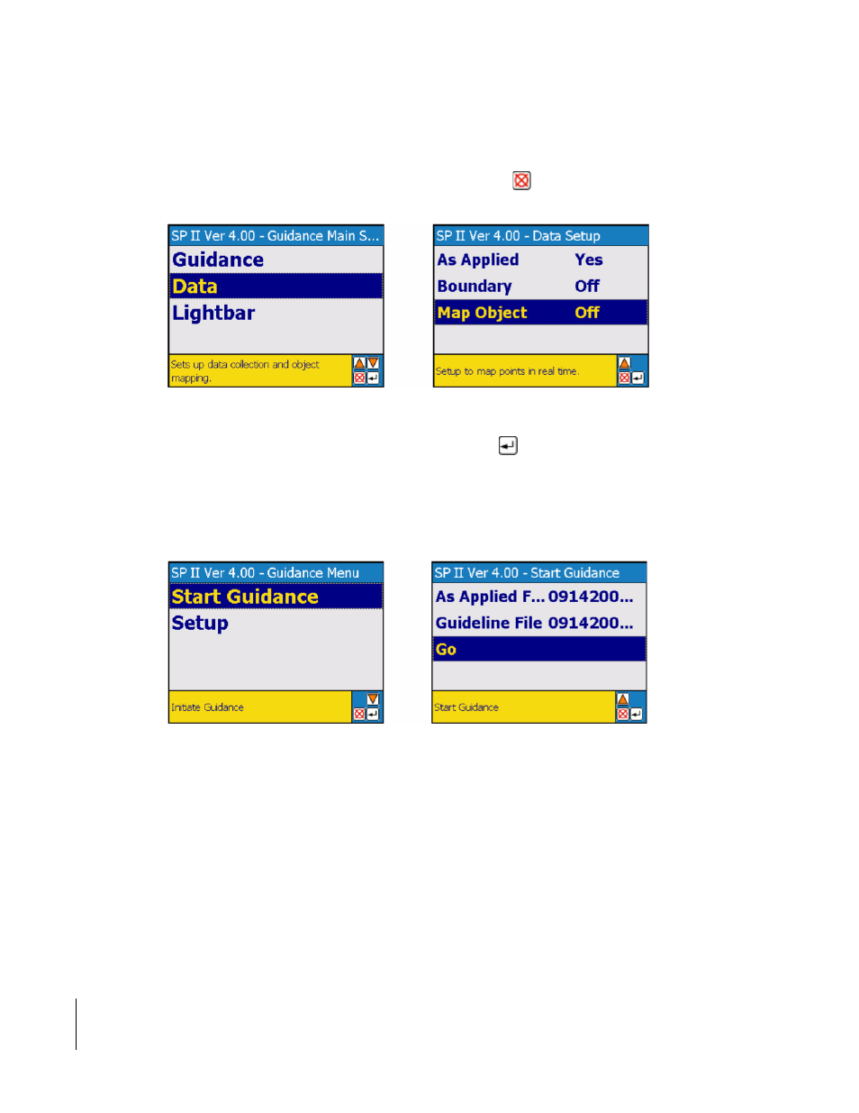 Example 2: store as applied data only | TeeJet SmartPad II User Guide User Manual | Page 74 / 204