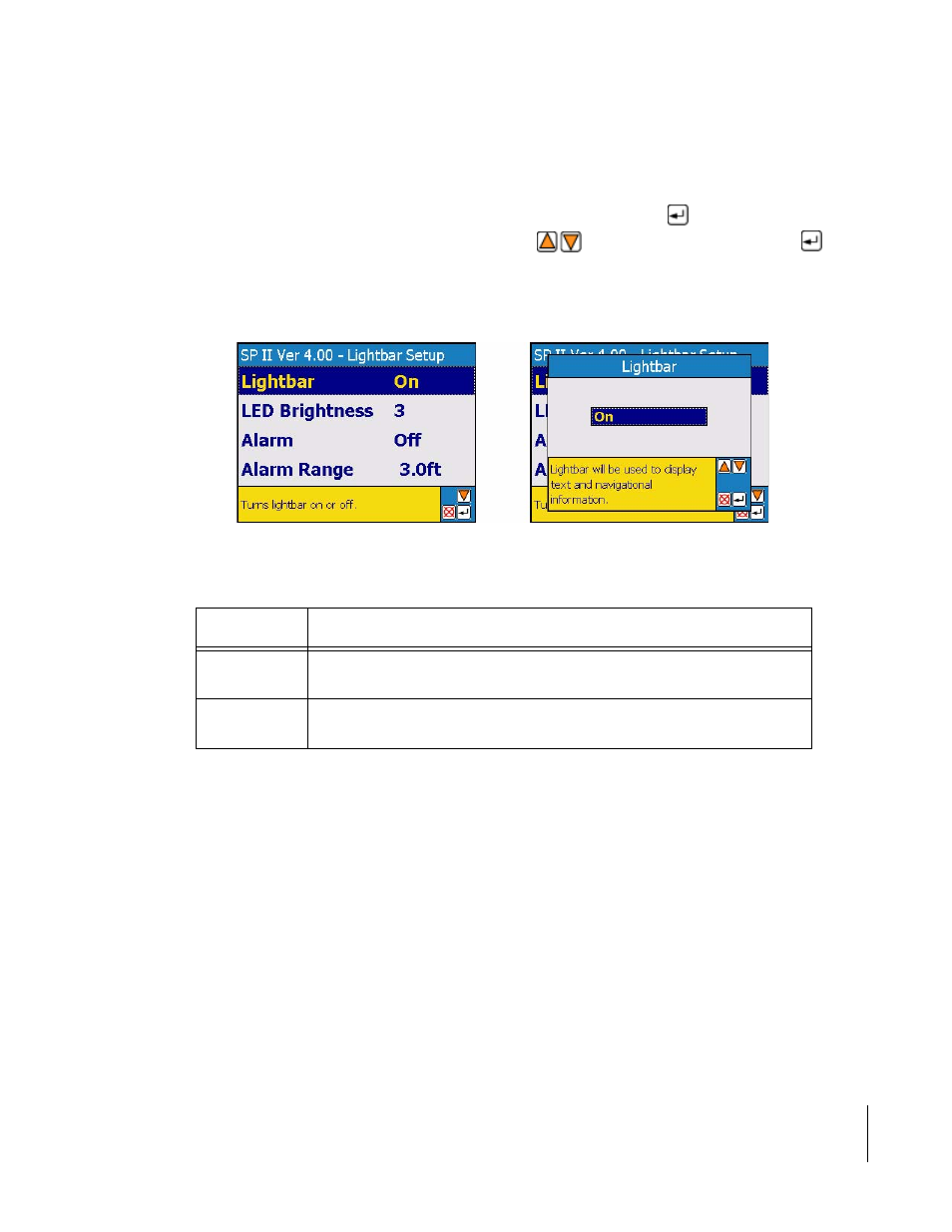 Use lightbar | TeeJet SmartPad II User Guide User Manual | Page 81 / 204