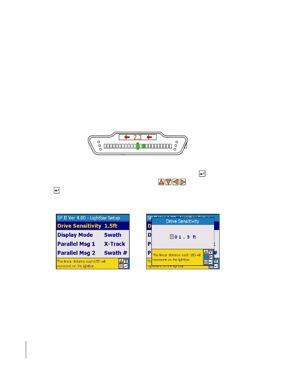 Drive sensitivity | TeeJet SmartPad II User Guide User Manual | Page 82 / 204