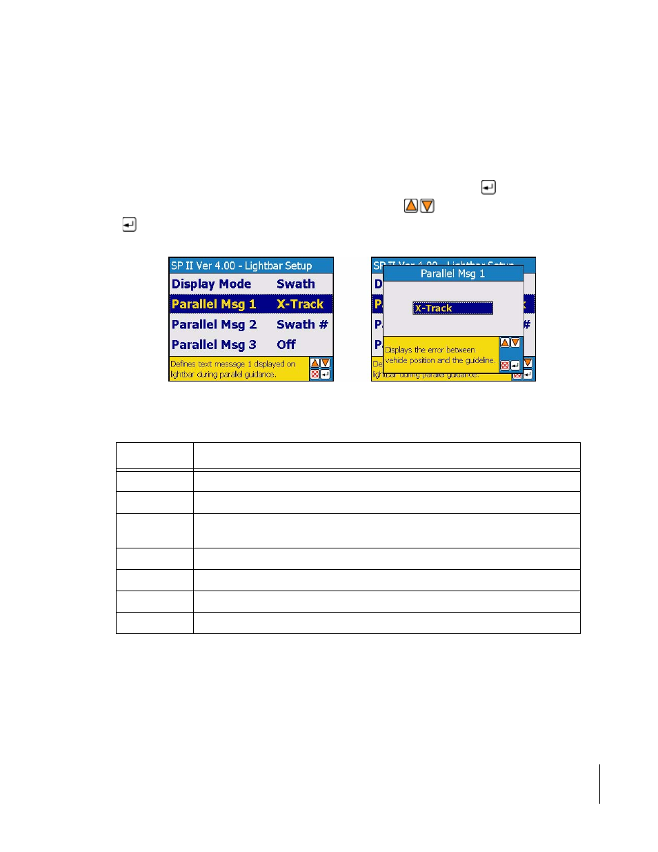 Parallel msg 1 | TeeJet SmartPad II User Guide User Manual | Page 85 / 204