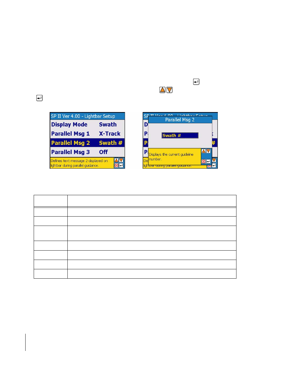 Parallel msg 2 | TeeJet SmartPad II User Guide User Manual | Page 86 / 204