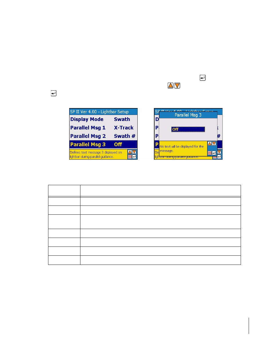 Parallel msg 3 | TeeJet SmartPad II User Guide User Manual | Page 87 / 204