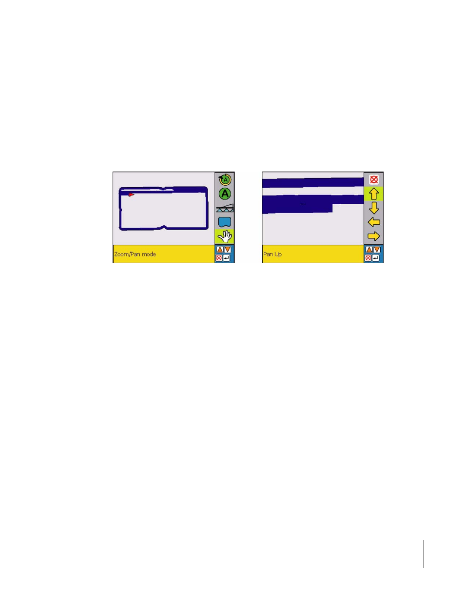 Zoom pan mode | TeeJet SmartPad II User Guide User Manual | Page 97 / 204