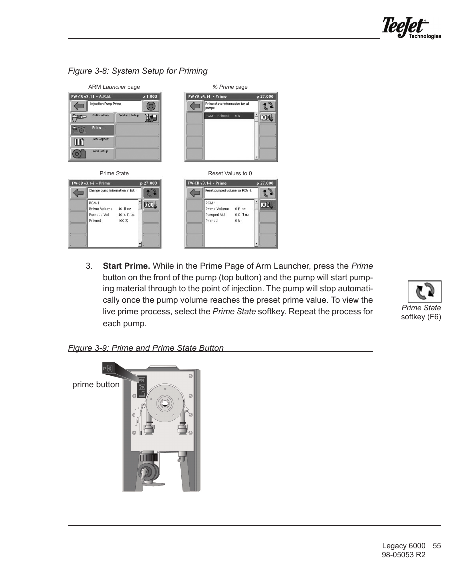 TeeJet Legacy 6000 Manual User Manual | Page 60 / 159