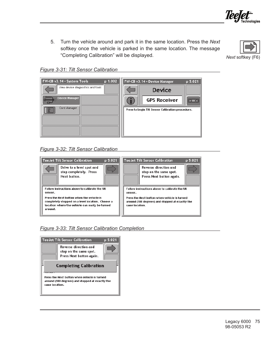 TeeJet Legacy 6000 Manual User Manual | Page 80 / 159