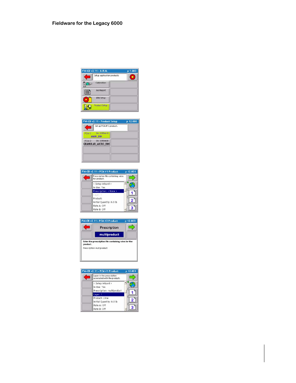 One prescription map for all products, One prescription map for all products -41 | TeeJet Legacy 6000 CAN Guide User Manual | Page 111 / 194